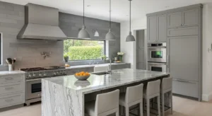 stone grey kitchen paint color for modern neutral look
