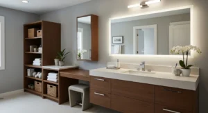 multi functional bathroom layout for modern homes
