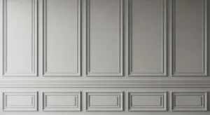 full wall molding design adding depth and elegance