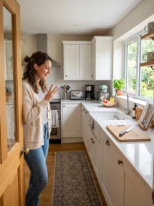 Checking kitchen visual clutter using the three-second rule
