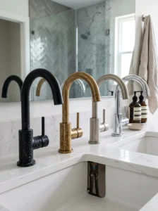 Comparison of bathroom faucet finishes for easy maintenance