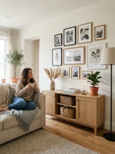 Coordinated home accessories without identical matching.