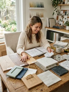 Choosing timeless materials for a future home renovation.