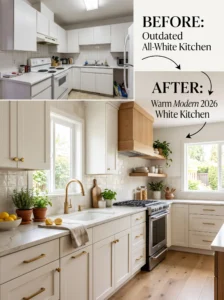 Why white kitchens are coming back in 2026