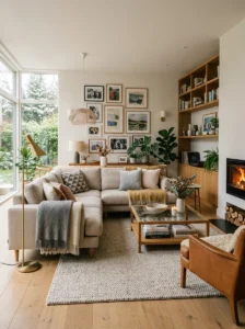 Beautifully decorated home that feels warm comfortable and lived in