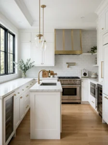 Modern kitchen updated without replacing the cabinets