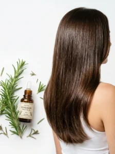 Rosemary oil used for scalp care and healthy hair growth support.