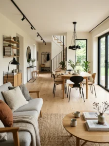 Key design elements that create a cohesive home across multiple rooms.