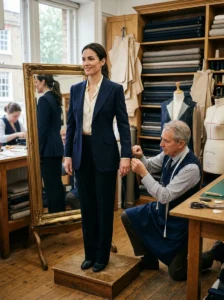 Tailoring clothes for the perfect fit.