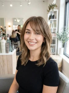 Bond-building treatment used during a blonde hair lightening service.
