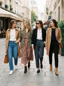 Alt Text: Casual jeans outfit paired with versatile white sneakers
