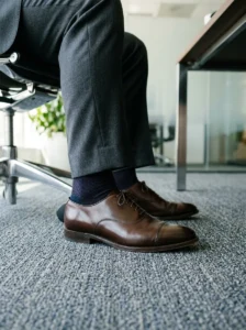 Men's business casual interview outfit with blazer