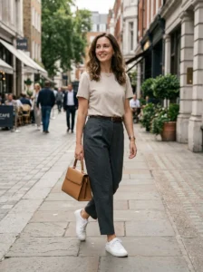 Comparison between intentional casual styling and careless everyday dressing.