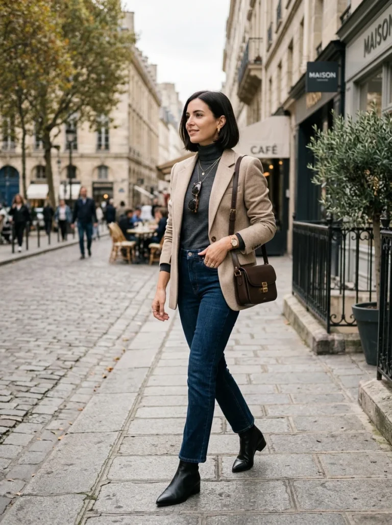 ALT: Same jeans styled five different ways